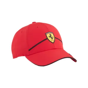 Ferrari race baseball cap, rosso corsa, Adult