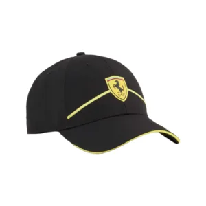 Ferrari race baseball cap, black, Adult