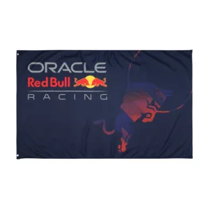 Red bull team flag, navy