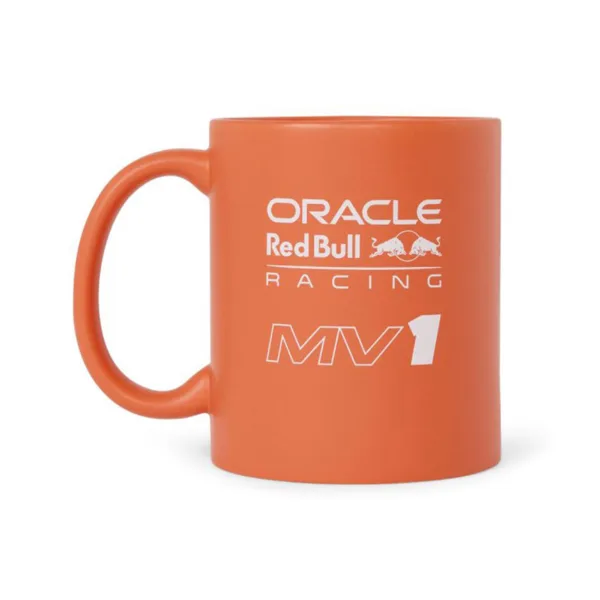 Red bull max verstappen mug, orange - Image 2