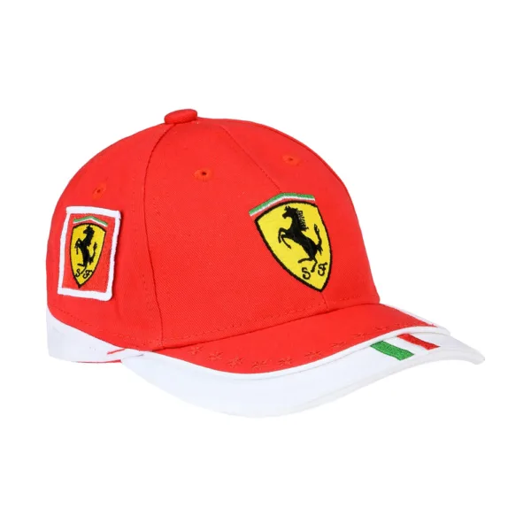 Ferrari team cap 2021, Red, Kids - Image 2