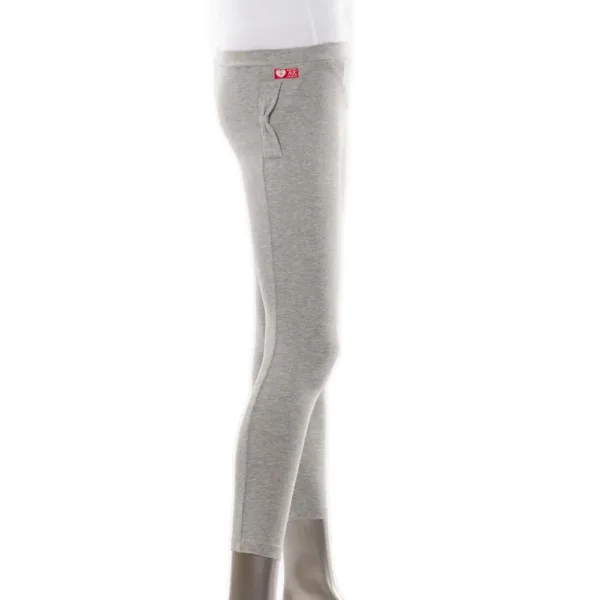 Ferrari girl bows detail leggings, grey, Kids - Image 4