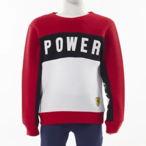 Ferrari power cneck sweater , Kids