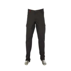 Ferrari slim fit 7 pockets stretch chino, black, Mens