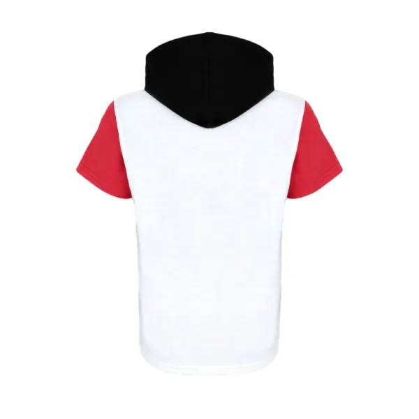 Ferrari Boy jersey hooded tee shirt, white, Kids - Image 2