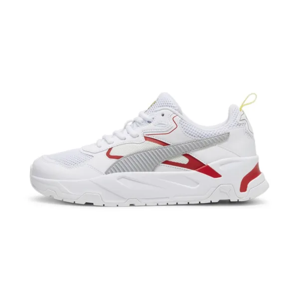 Ferrari puma trinity rosso corsa,silver, Mens