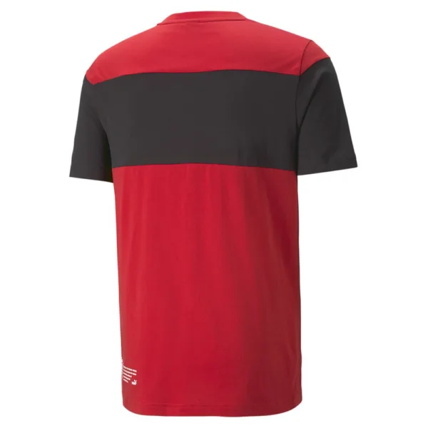 Ferrari race tee shirt rosso corsa, red, Mens - Image 2