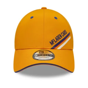 McLaren triple crown 9forty cap, orange, Adult