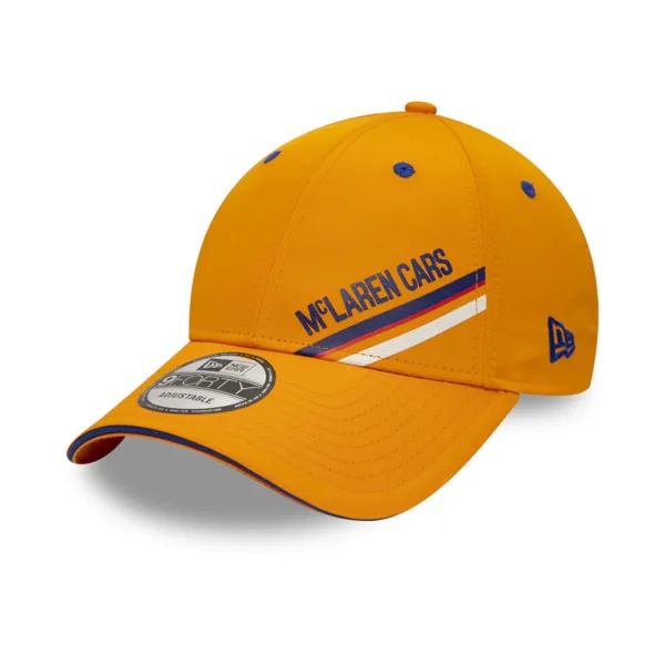 McLaren triple crown 9forty cap, orange, Adult - Image 3