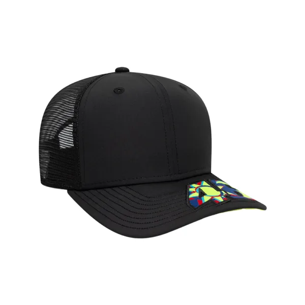 Vr46 moon sun 9fifty stretch snap cap, black, Adult - Image 2