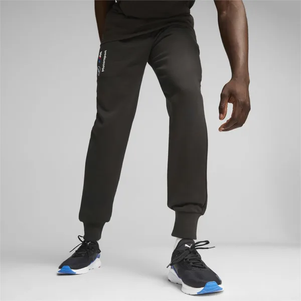 Bmw M ess pants fleece, black, Mens - Image 3