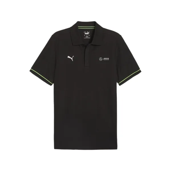 Mercedes smart polo shirt, black, Mens