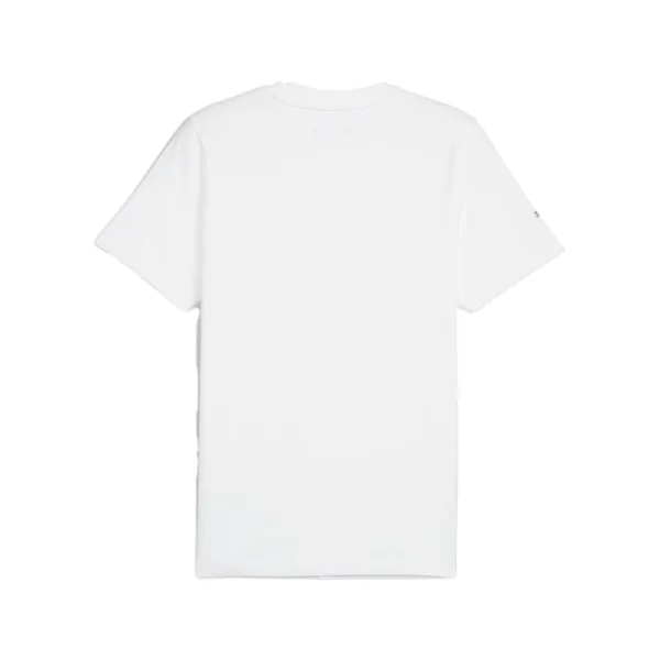 Bmw M statement logo tee, white, Mens - Image 2