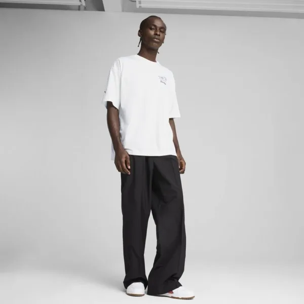 Porsche graphic tee shirt, puma white, Mens - Image 3