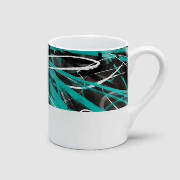 Mercedes graffiti mug - Image 2