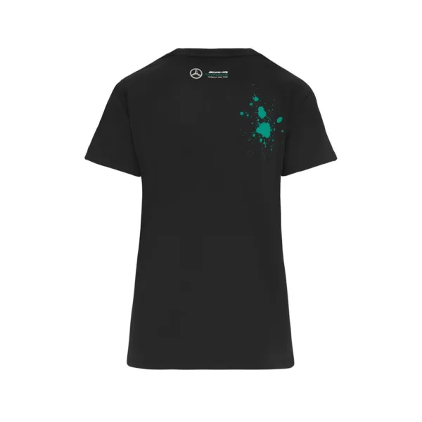 Mercedes russell #63 tee shirt, black, Ladies - Image 2