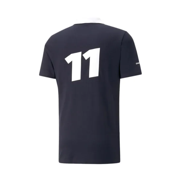 Red bull Perez #11 logo polo shirt, navy, Mens - Image 2