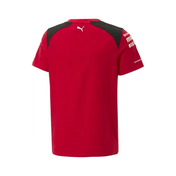 Official Ferrari team tee shirt 2023, red, Mens - Image 2