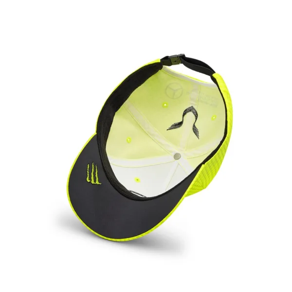 Mercedes hamilton baseball cap, yellow, Adult - Image 3