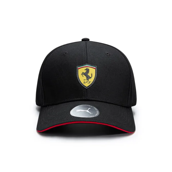 Official Ferrari classic baseball cap, black, Kids