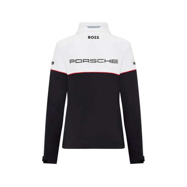 Porsche team softshell jacket 2024, black, Ladies - Image 2