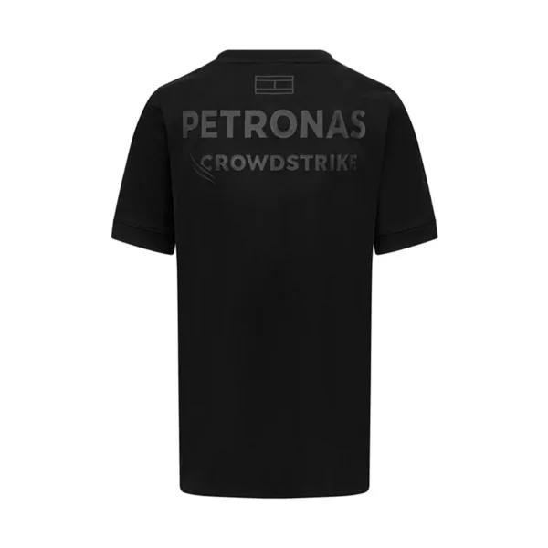 Mercedes team stealth tee shirt 2023, black, Mens - Image 2