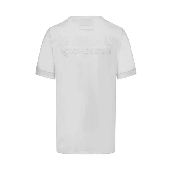 Mercedes team stealth tee shirt 2023, white, Mens - Image 2
