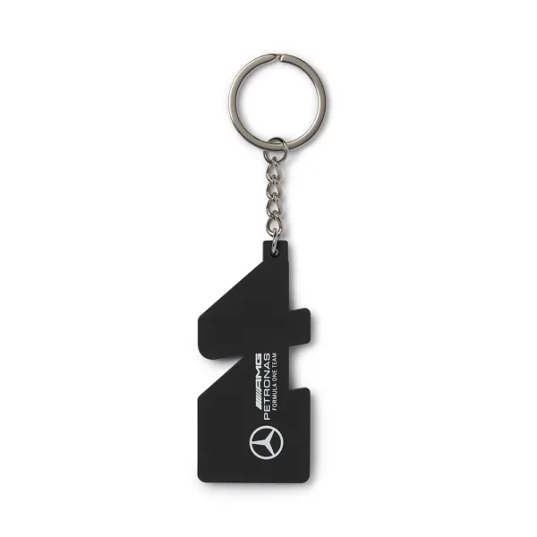 Mercedes hamilton keyring, yellow - Image 2