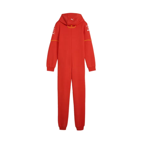 Official Ferrari team onesie 2024, burnt red, Kids - Image 2