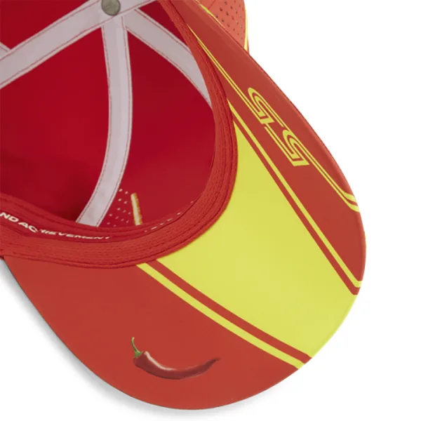 Official Ferrari sainz baseball cap 2024, red, Kids - Image 4