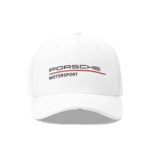 Porsche team baseball cap 2024, white, Adult