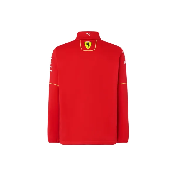 Official Ferrari team softshell jacket 2024, red, Mens - Image 2
