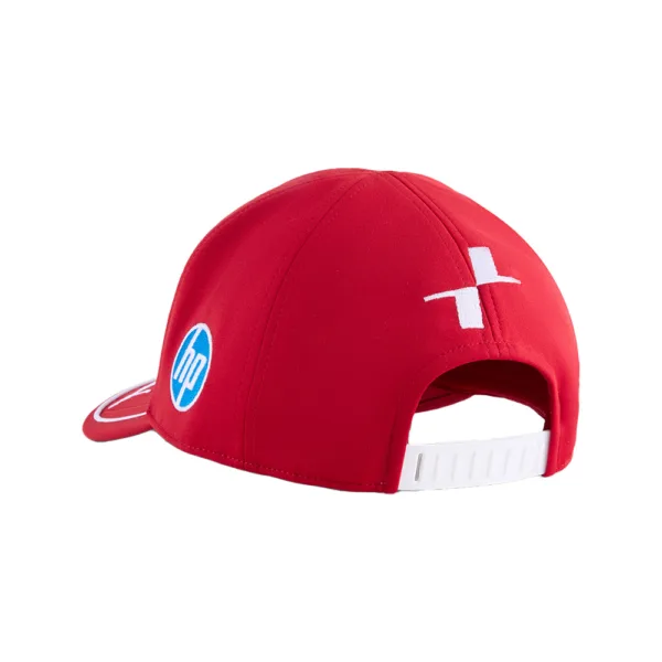 Ferrari leclerc #16 b/ball cap 2025, dark cherry, Unisex - Image 2