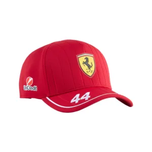 Ferrari hamilton #44 b/ball cap 2025, dark cherry, Unisex