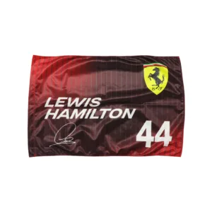 Ferrari hamilton #44 flag 60cm x 90cm