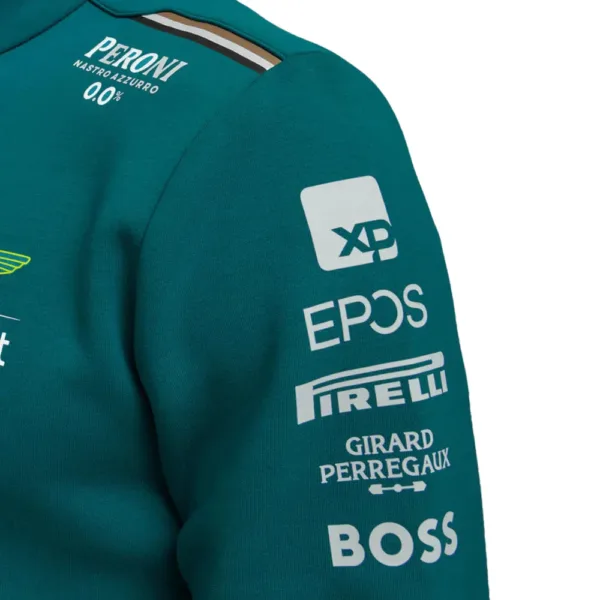 Aston martin team midlayer top, green, Mens - Image 3