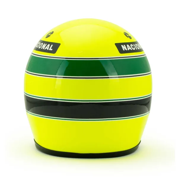 Senna mini helmet lotus 1985 + d/case, 1:2 - Image 5