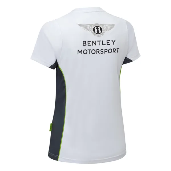 Bentley team t shirt, white, Ladies - Image 2