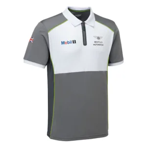 Bentley team polo shirt, Grey, Mens