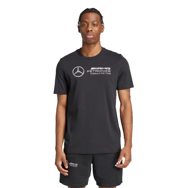 Mercedes f1 dna graphic tee shirt, black, Mens - Image 4