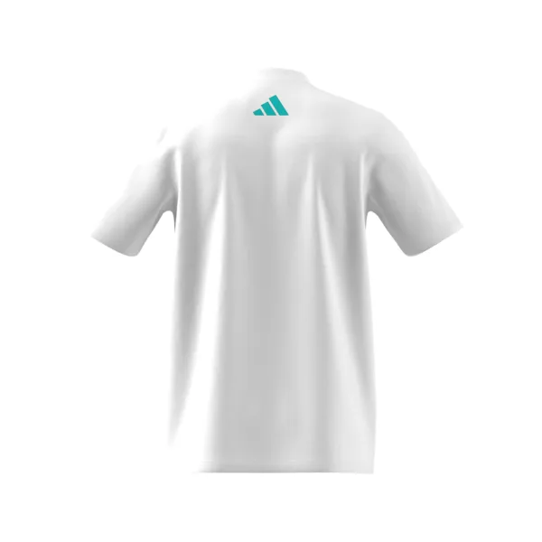 Mercedes f1 dna graphic tee shirt, white, Mens - Image 2