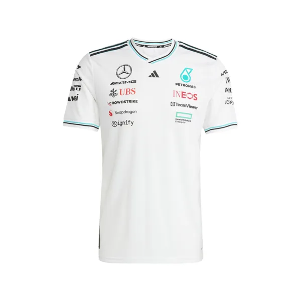 Mercedes amg petronas f1 driver tee shirt, 2025, Mens