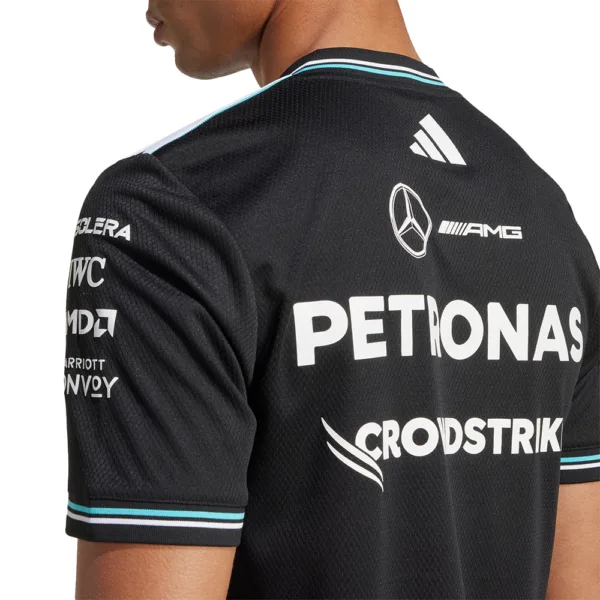 Mercedes amg petronas f1 driver tee shirt, 2025, Mens - Image 4