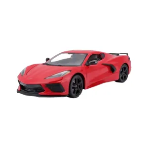 Chevrolet corvette stingray red 2020, 1:18