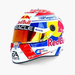 Verstappen mini helmet replica, red bull 2023, 1:2
