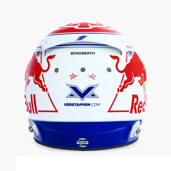 Verstappen mini helmet replica, red bull 2023, 1:2 - Image 3