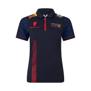 Red bull verstappen polo shirt, navy, Ladies