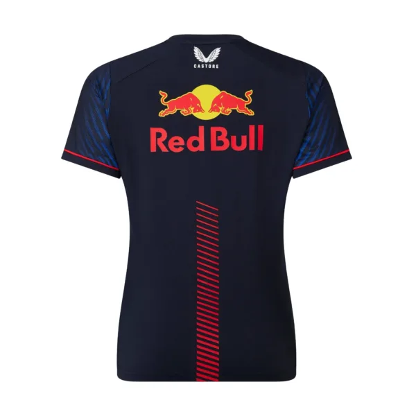 Red bull verstappen tee shirt, navy, Ladies - Image 2
