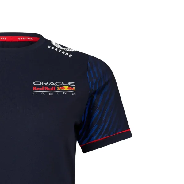 Red bull verstappen tee shirt, navy, Ladies - Image 4