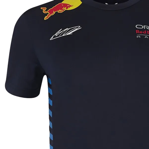 Red bull #1 verstappen tee shirt 2024, navy, Ladies - Image 3